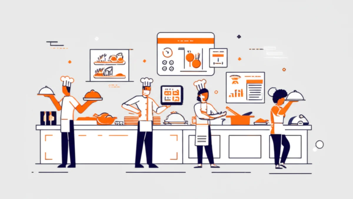 飲食業のAI活用ガイド｜人手不足・食品ロス・集客の課題をテクノロジーで解決