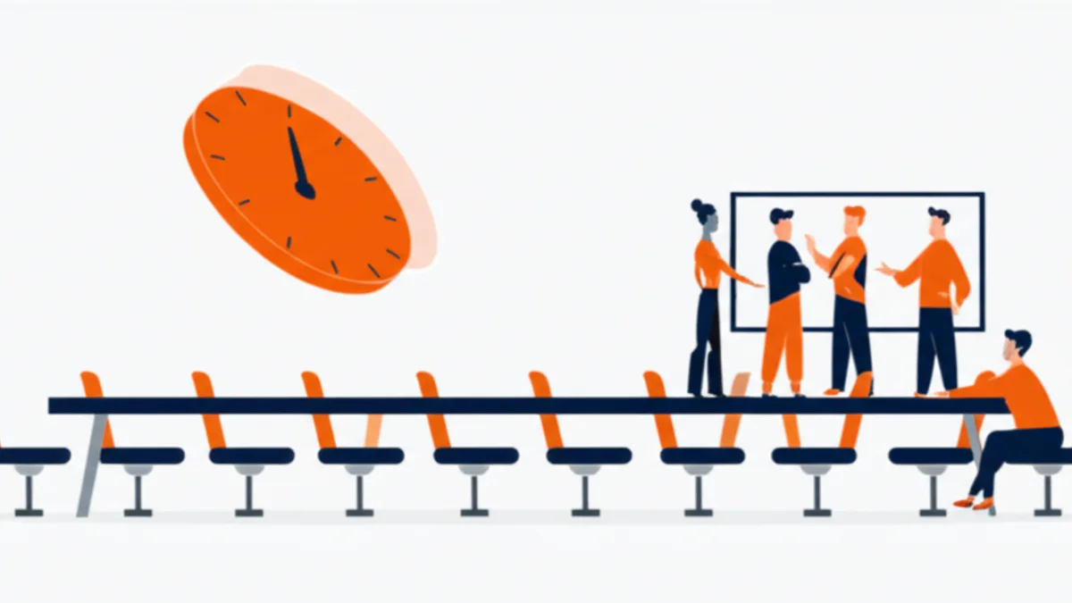 生産性が低い会社の「会議」の特徴｜ムダな会議を半分に減らす具体的なルール