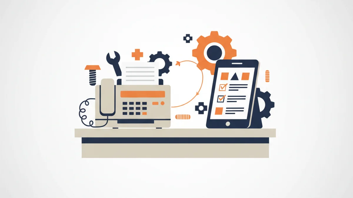 製造業のFAX受発注をなくす方法